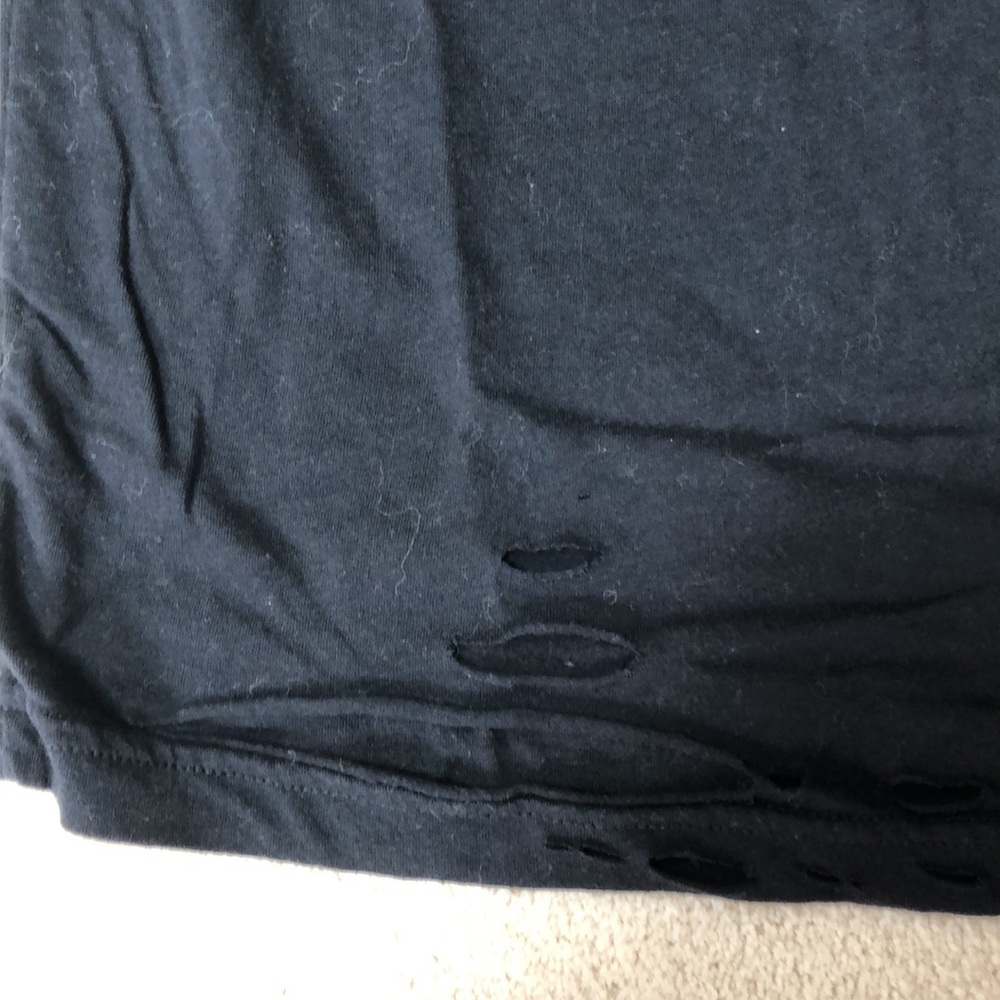 Men’s cool distressed vintage tee - Picture 4 of 5